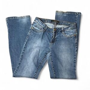 Southpole lowrise jeans with gold hardware